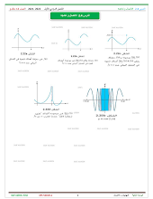 أوراق عمل الاتصال ونتائجه نموذج ثاني الرياضيات الصف 12 متقدم الفصل 1