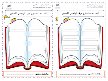 أوراق عمل داعمة حرف الباء اللغة العربية الصف الأول الفصل الأول