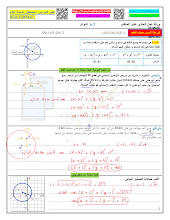 حل أوراق عمل الدرس الثاني الدوائر من الوحدة 6 رياضيات الصف 11 متقدم فصل 2
