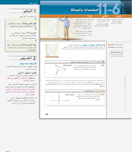 حل درس المتعامدات والمسافة الرياضيات الصف 9 فصل 3