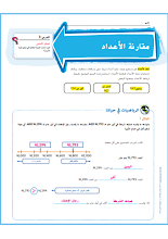 حل درس مقارنة الأعداد رياضيات صف 4