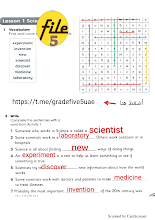 حل وحدة all about science كتاب النشاط انجليزي 5