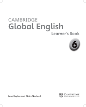 كتاب اللغة الانجليزية Course book 6 Learner’s Book الصف 6 الفصل 3