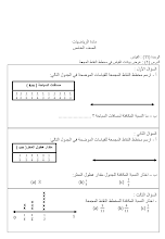 مراجعة شاملة وحدات القياس والبيانات والهندسة رياضيات الصف 5 الفصل 3