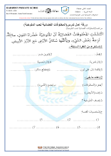 ورقة عمل درس المخلوقات الفضائية تحب الملوخية متبوعة بنموذج الإجابة لغة عربية الصف 2 الفصل 3